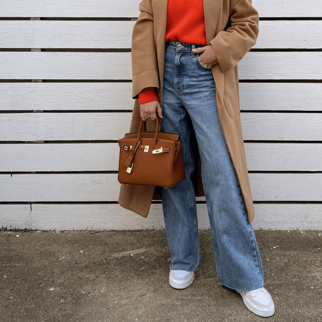 Gabrielle Leather Handbag – Spacious with Multiple Storage Pockets