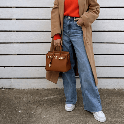 Gabrielle Leather Handbag – Spacious with Multiple Storage Pockets