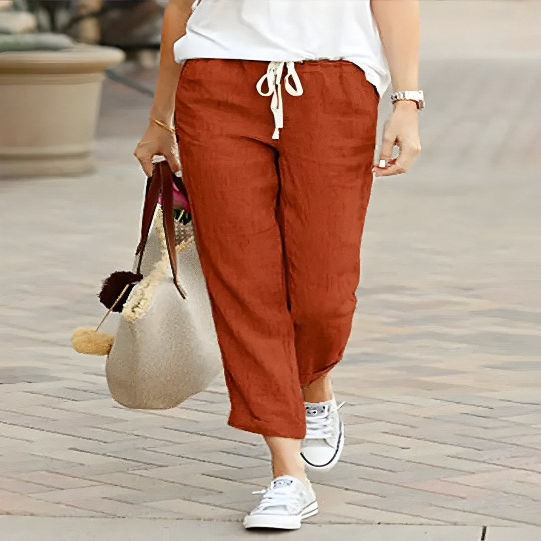 Angelita Summer Pants Lightweight Breathable Women’s Trousers