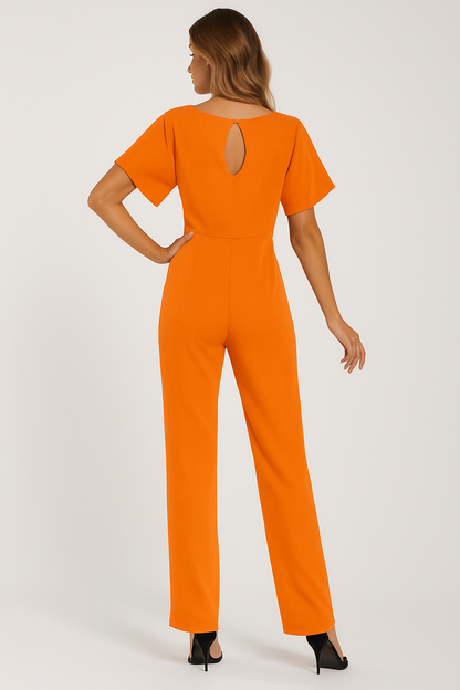 Elva Tie-Belt Jumpsuit – Stylish Women’s One-Piece Outfit