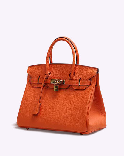 Gabrielle Leather Handbag – Spacious with Multiple Storage Pockets