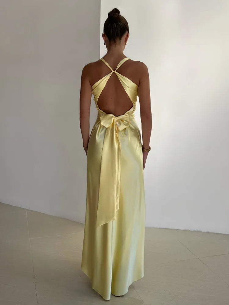 Oceane Sleeveless Party Dress – Elegant Look for Special Events