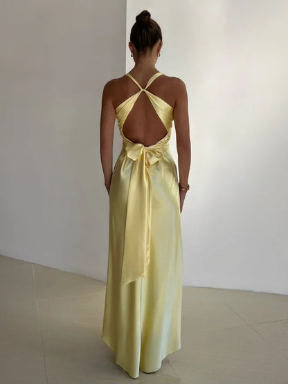 Oceane Sleeveless Party Dress – Elegant Look for Special Events