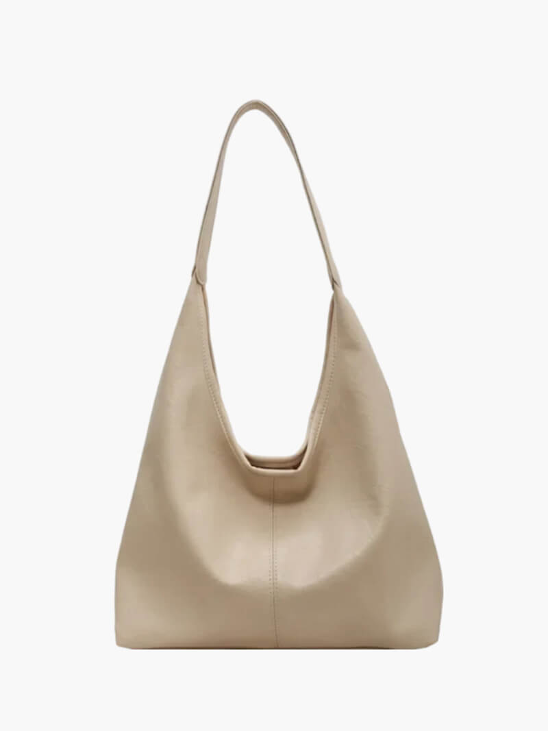 Women’s Minimalist Leather Shoulder Bag – Stylish Everyday Purse