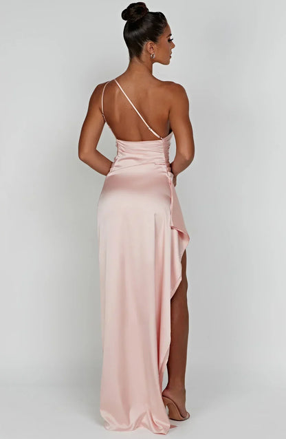 Jaida Satin Evening Dress – Elegant Formal Wear