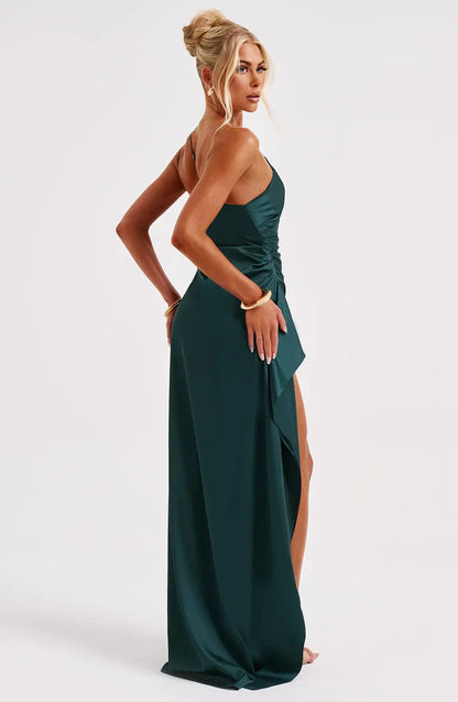 Jaida Satin Evening Dress – Elegant Formal Wear