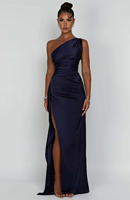 Jaida Satin Evening Dress – Elegant Formal Wear