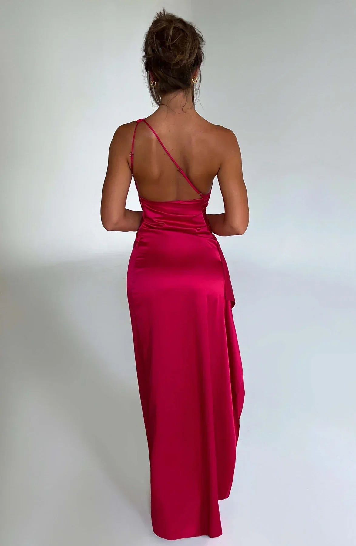 Jaida Satin Evening Dress – Elegant Formal Wear
