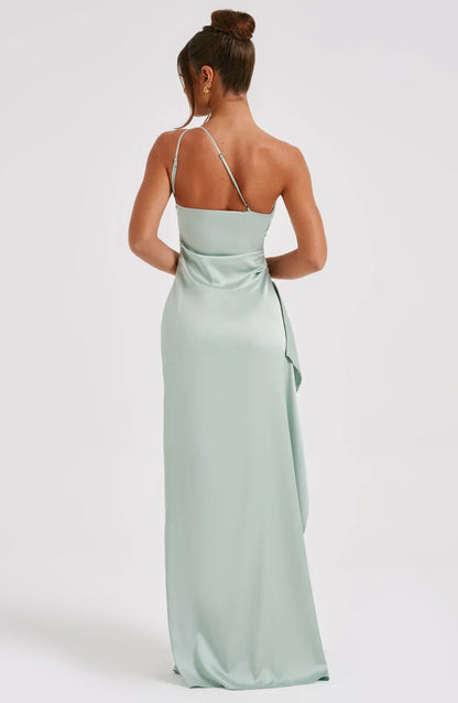Jaida Satin Evening Dress – Elegant Formal Wear